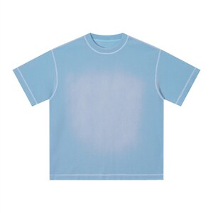Unisex Sunfade Waffle Boxy T-Shirt image 1