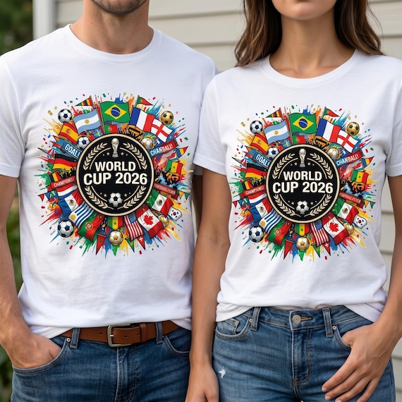 World Cup 2026 Shirt, Soccer World Cup Tee, World Cup 2026 Tshirt, Watch Party Shirt, Soccer Fan Gift, Football Shirt, Worldcup 2026