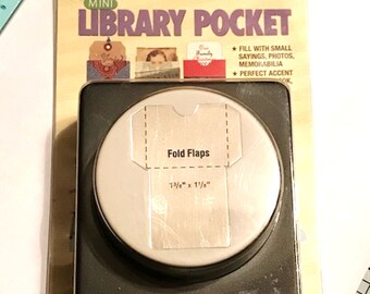 Library Pocket Paper Punch by McGill - New & Hard To Find