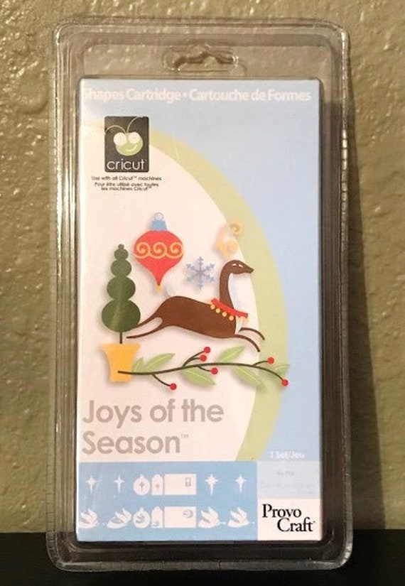 Cricut Joys of the Season Cartridge New Etsy