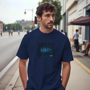 Cesis Latvia T-Shirt with Medieval Castle and Misty Fog, Baltic Architecture Tee image 5