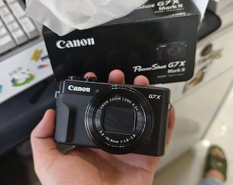 Nueva cámara digital Canon PowerShot G7 X Mark II – Negra