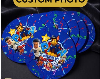 Benutzerdefinierte Fotobutton, Kindergeburtstag-Gastgeschenk, personalisiertes Abschluss-Andenken, Bild-Pin