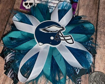 Philly Football Hair Bow