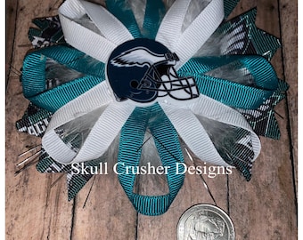 Football Team Inspired Hair Bow