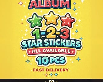 Pegatinas de Monopoly GO Ever After de 1 a 3 estrellas (10 unidades) – Entrega inmediata