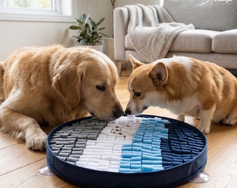Alfombra olfativa interactiva para perros y gatos / Juguete de enriquecimiento para la alimentación de mascotas