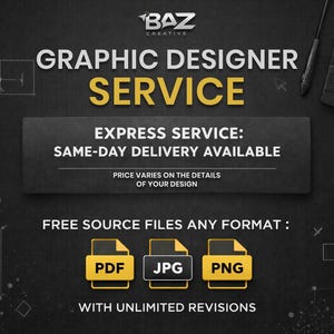 Custom Graphic Designer - Logo, Poster, Thumbnail, Website Material Designer,