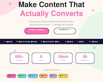 UGC HTML Templates
