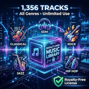 Músicas isentas de royalties para YouTube e criadores de conteúdo - Download digital