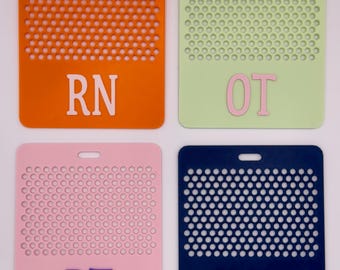 Custom Hospital Badge Buddy for Healthcare Workers, Nurses, Gift for Nurse, Nurse Grad