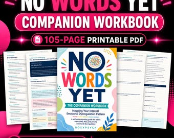 ADHD Emotional Dysregulation Workbook | RSD Rejection Sensitivity Digital Book Bundle | Emotional Shutdown Self-Discovery PDF