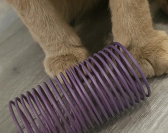 Cat Spring Toys- a fun enrichment activity for your feline friend!
