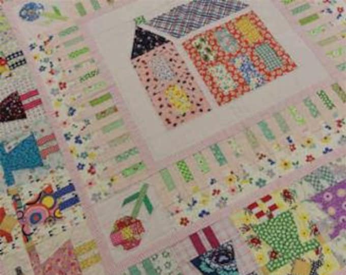 Girl Next Door Quilt Pattern by Louise Papas for Jen Kingwell Etsy