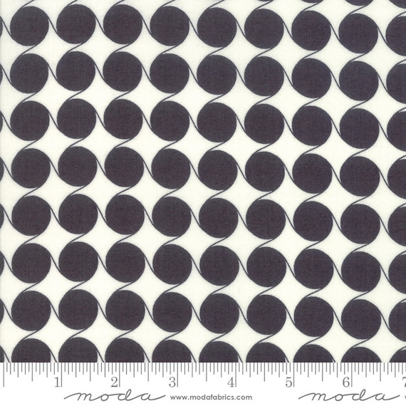 Fine & Sunny by Jen Kingwell for Moda Maypole Charcoal Black FQ Fat Quarter  BTHY Yard Cotton Quilt Fabric 1021 -  Canada