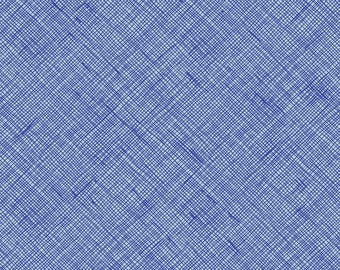 Memento by Carolyn Friedlander for Ruby Star Society - Crosshatch Lapis Blue RS8007 16