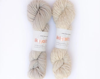 SALE Chibi Paka Chunky by Ikigai Fiber - bulky yarn - 75% fine washable merino and baby alpaca - 55 yards - choose your color