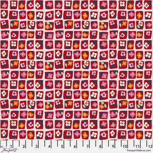 Mon Jardin by Nathalie Lete - Conservatory - FreeSpirit  - Checkerboard Posy - PWNL033  125