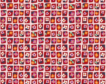 Mon Jardin by Nathalie Lete - Conservatory - FreeSpirit  - Checkerboard Posy - PWNL033  125