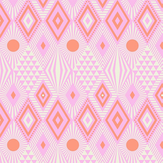 Marmalade Times Indian Cotton - PER QUARTER METRE Marmalade Times Indian Cotton - PER QUARTER METRE