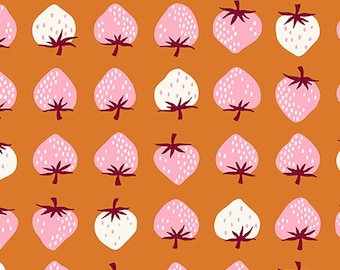 Strawberry and Friends by Kimberly Knight for Ruby Star Society - Strawberry Caramel RS5019-23 125