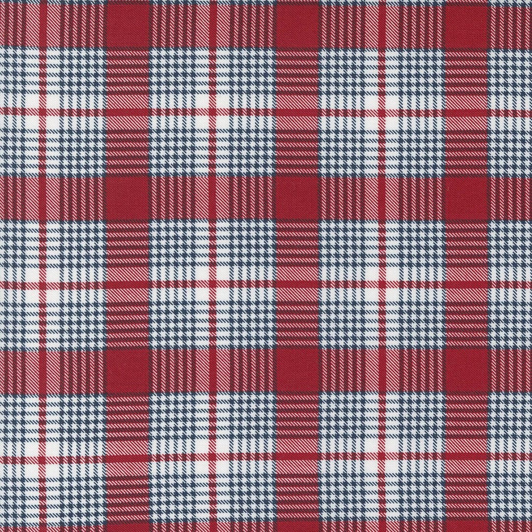 Stateside States by Sweetwater - America USA Plaid Apple Red - 55614 14 ...