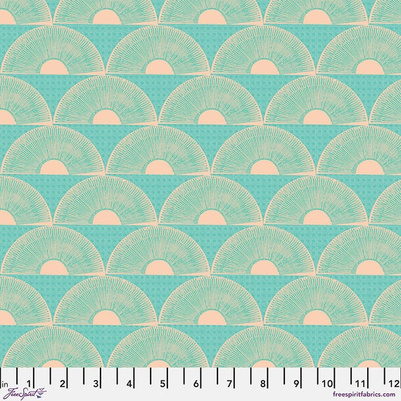 Wonder French Flags Aqua - Carrie Bloomston - 42 Wonder French Flags Aqua - Carrie Bloomston - 42