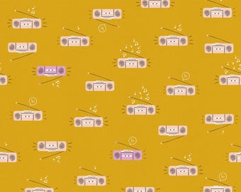 Lofi Linen by Rashida Ruby Star Society -   Boom Box Cactus - RS1130 19CL 226
