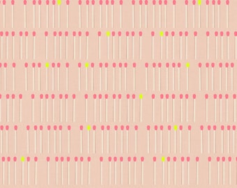 Lofi Linen by Rashida Ruby Star Society -   Meet Your Match Peach Blossom - RS1132 15CL 226