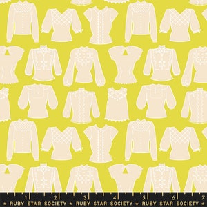 First Light by Ruby Star Society - Blouses Shirts Dresses - Citron Yellow RS5050 15 - 125