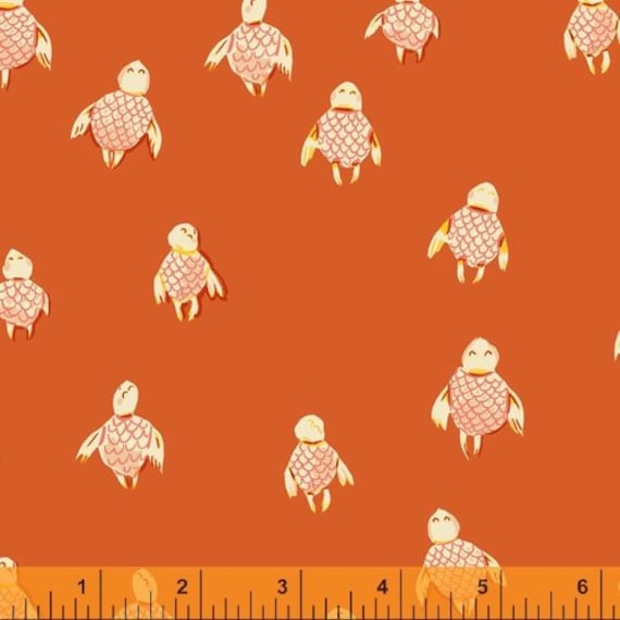 Malibu Multi Linen Cotton - Heather Ross - PER QUARTER METRE Malibu Multi Linen Cotton - Heather Ross - PER QUARTER METRE