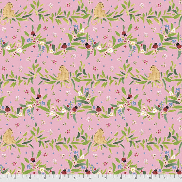 SALE Ladybird by Dena Designs - FreeSpirit  - Swag - Pink - PWDF321.PINK 2023