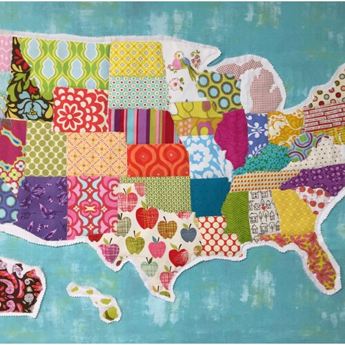 United Scraps of America Pattern - PDF Digital Download United