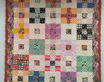 Blooming 9 Patch by Love Lily Quilts - quilt kit