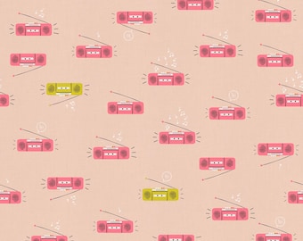 Lofi Linen by Rashida Ruby Star Society -   Boom Box Peach Blossom - RS1130 21CL 226