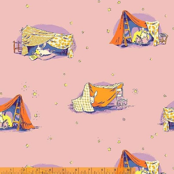Lucky Rabbit Quilt Tent in Lilac Lucky Rabbit Quilt Tent in Lilac