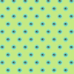 RARE De la Luna par Tula Pink pour Free Spirit - Vert citron I See You - Mystic 125