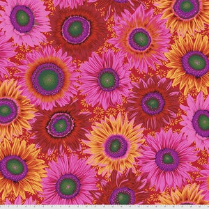 Kaffe Fassett Collective - Philip Jacobs - August 2021 - Van Gogh - Red - PWPJ111.RED 823