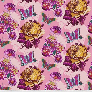 Love Always by Anna Maria Horner for Free Spirit - Clippings - Amethyst - PWAH038 125
