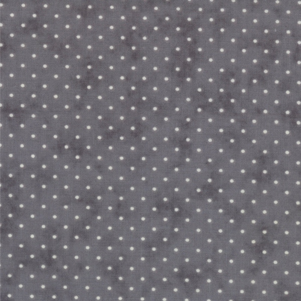 SALE Essential Dots Graphite Grey White Dots Moda Basics 8654 122 2023