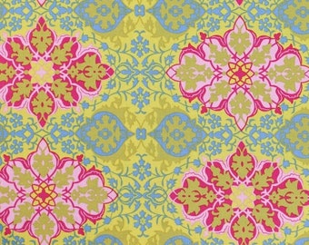 Nostalgia by Jennifer Paganelli for Free Spirit - Hillary - Gold - 1/2 yard cotton quilt fabric