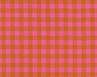 Kitchen Window Wovens by Elizabeth Hartman - Dragon Fruit Gingham - AZH-17722-483  124