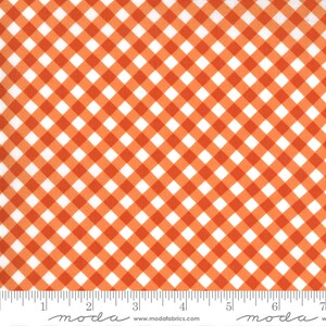 Midnight Magic 2 Pumpkin - April Rosenthal Prairie Grass Crisscross Orange Check - 24107 11    823
