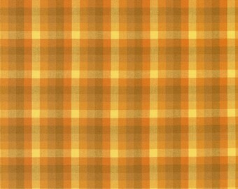 Kitchen Window Wovens by Elizabeth Hartman - Ochre Plaid- AZH-20529-126