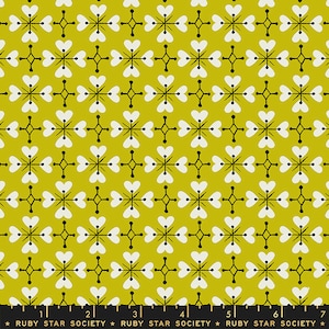Smol by Kimberly Kight of Ruby Star Society for Moda - Coeur De Fleur - Pistachio - RS3018 15 - 125