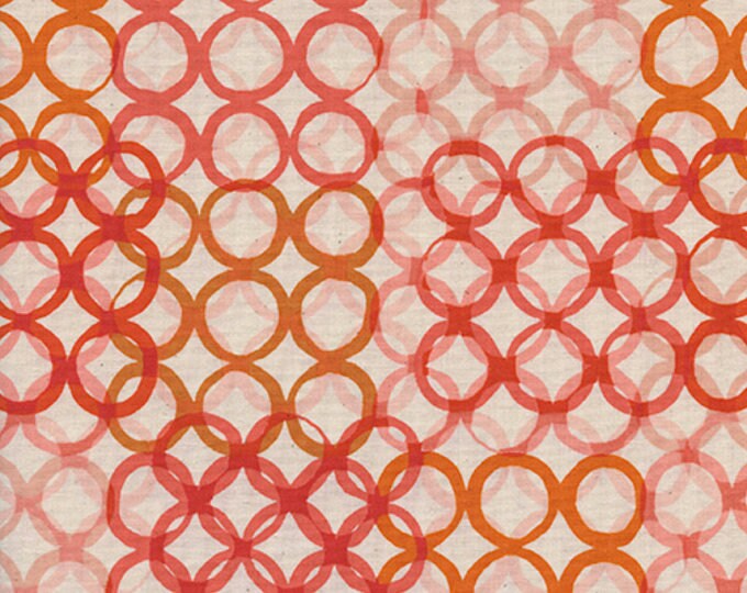 Poolside by Alexia Abegg and Melody Miller for Cotton & Steel - Macrame - Peach - 1/2 Yard Cotton Quilt Fabric