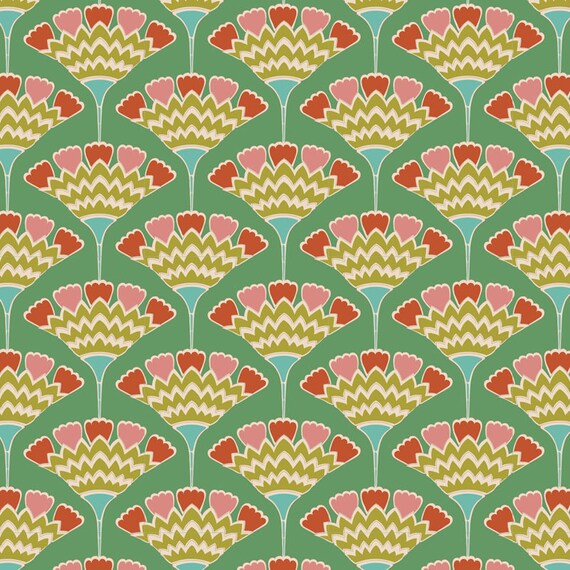 Tilda: Tasselflower in Green Tilda: Tasselflower in Green