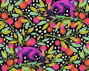 Monkey Wrench by Tula Pink for Free Spirit - Monkey Wrench - Guava PWTP134.GUAVA  125