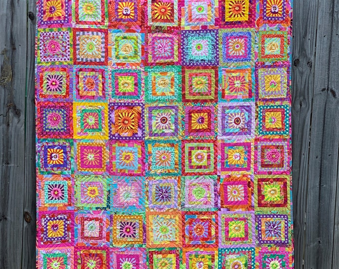 Sunburst Quilt Kit by Kaffe Fassett Etsy