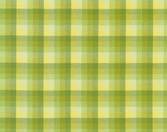 Kitchen Window Wovens by Elizabeth Hartman - Zucchini Plaid- AZH-20529-358